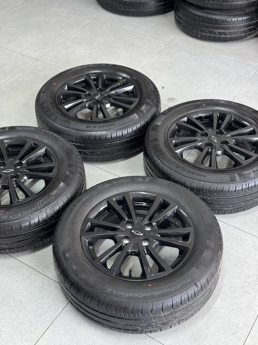 Диски с шинами на Кобольт Черные 2025