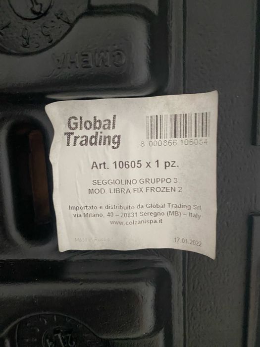 Inaltator auto isofix grupa 3(22-36 kg)