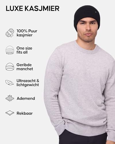 Caciula unisex 100% casmir, Danish Endurance, noua.