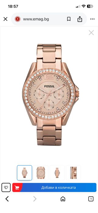 Fossil Riley дамски часовници нови