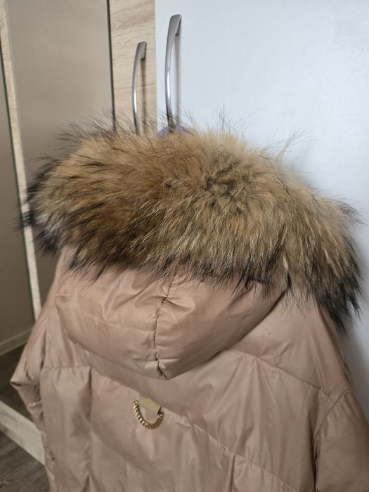 Зимний пуховик натуралка