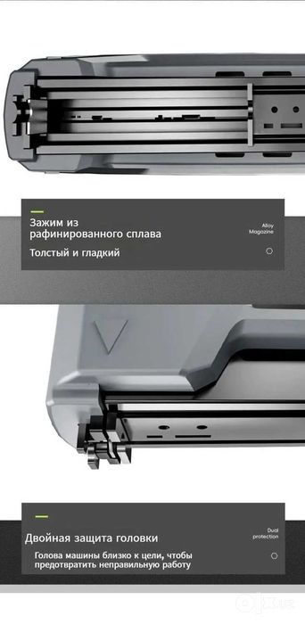 Эксклюзивный "WORKPRO" F15 модель 6 в 1 аккумуляторный степлер