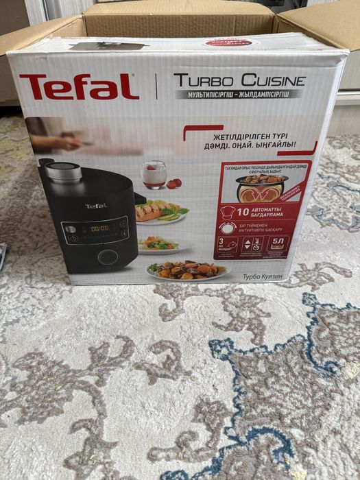Мултиварка ,,ТЕФАЛЬ’’ новый 10 автоматических програм, 3 раза быстрей