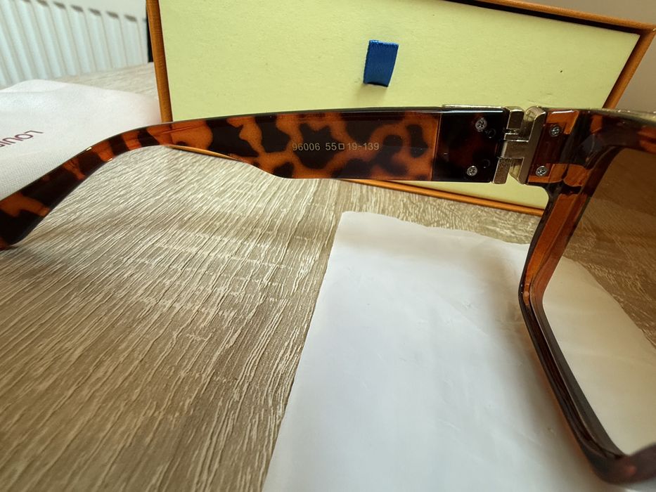 Ochelari de soare Louis Vuitton Millionaire model leopard
