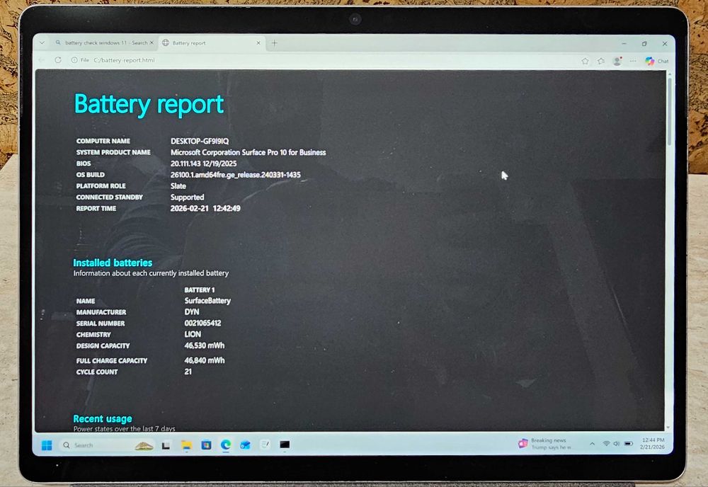 Tableta Microsoft Surface Pro 10 i5 135U 16Gb 256Gb