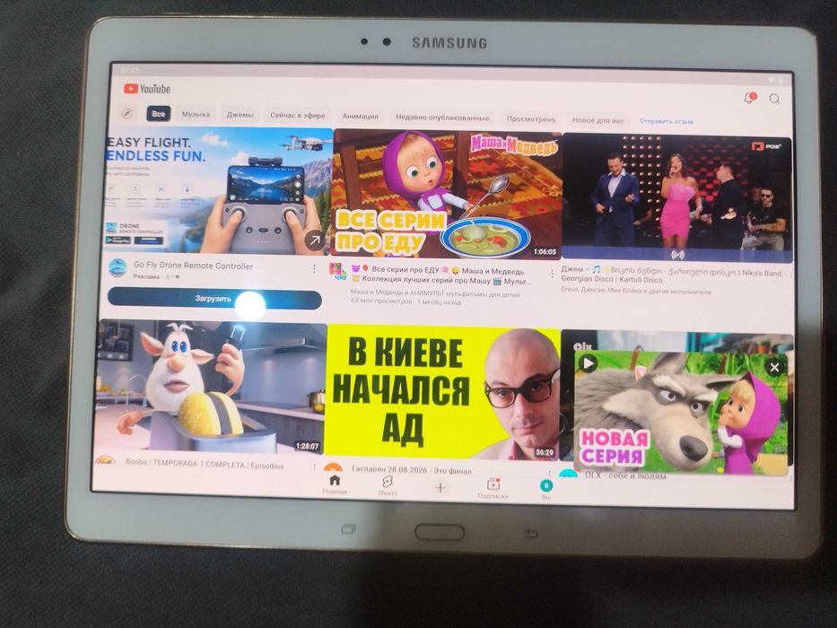 Планшет Самсунг 10.1" Samoled андроид 11/sim