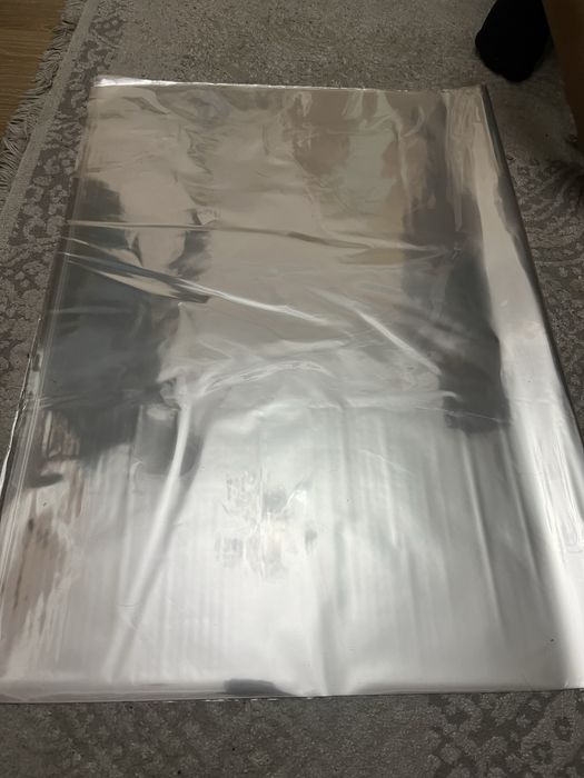 Прозрачный пакет для цветы