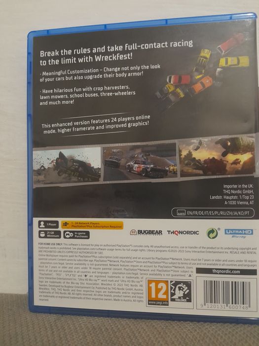 Игра для PS5 *WRECKFEST*