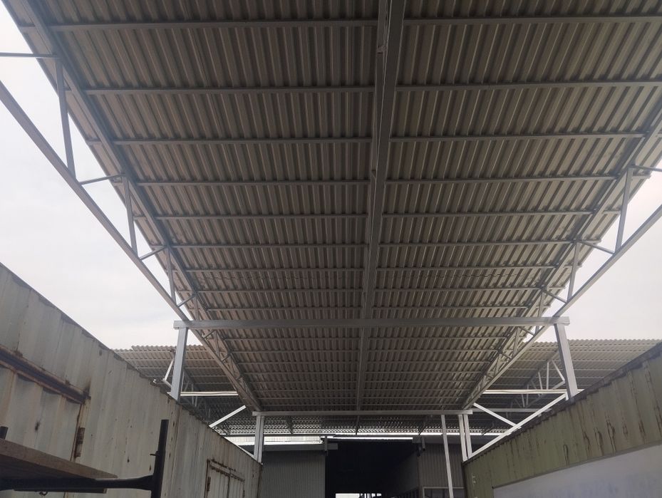 Демонтаж упавших навесов.Недорого