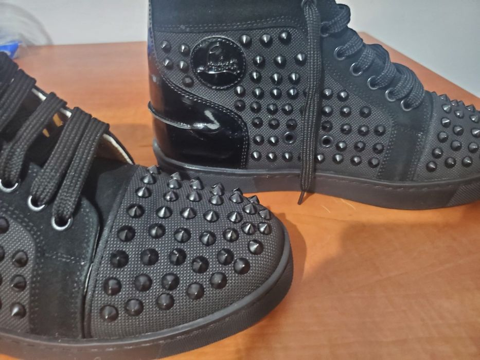 Adidasi Christian Louboutin High ,Lubutanii