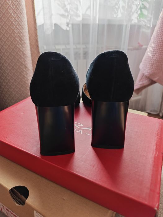 Туфли женские замшевые