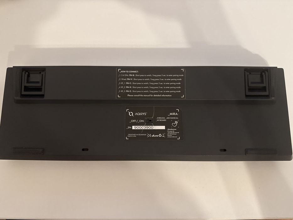 Tastatura tkl gaming wireless Aqirys mira