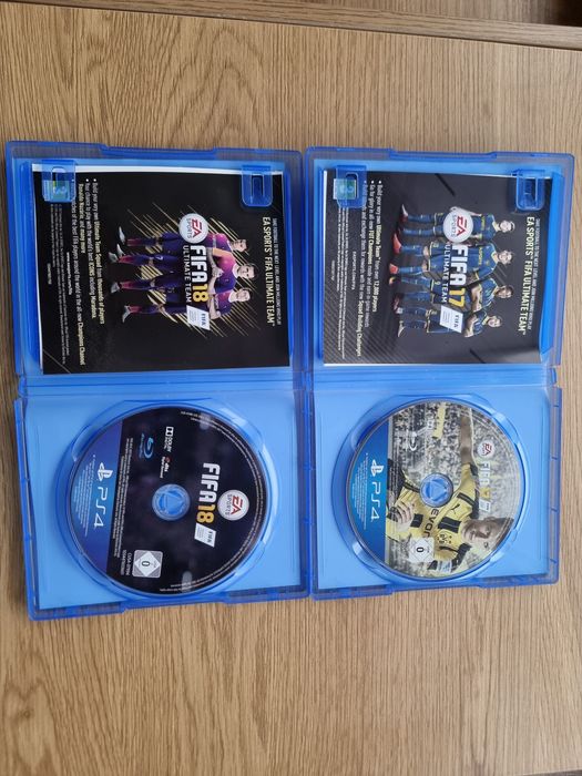 Fifa 2017, Fifa 2018 ptr. PS4