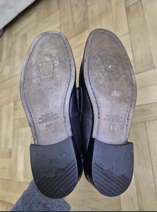 Pantofi de lux Handmade, Saxone of Scotland Arran Loafers - 42