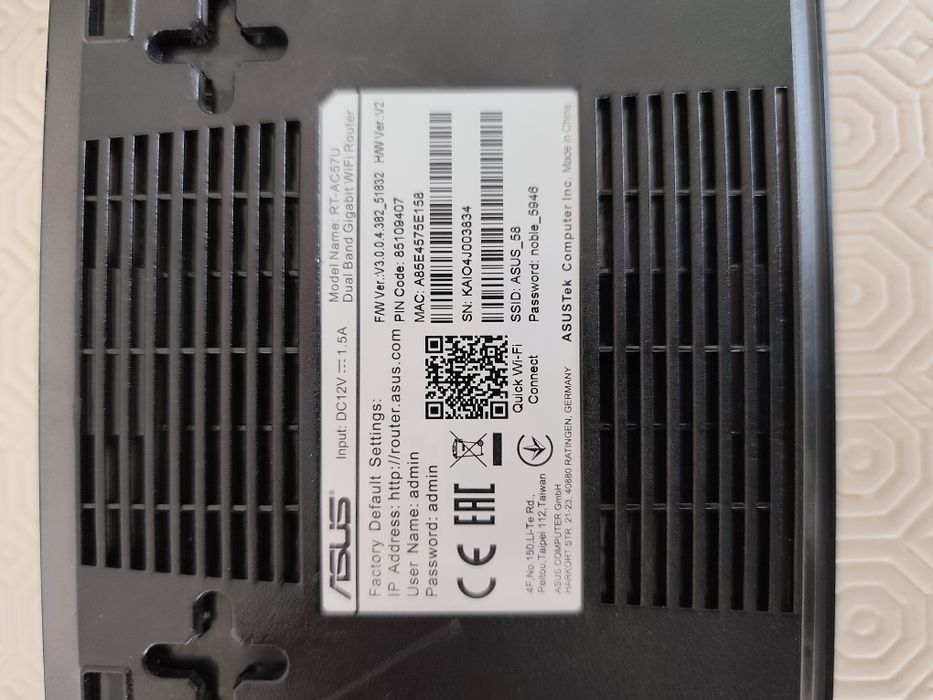 Router ASUS RT-AC57U