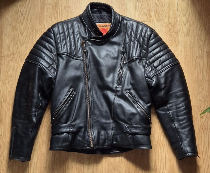 Geaca piele protectiva Sanmaru motocicleta