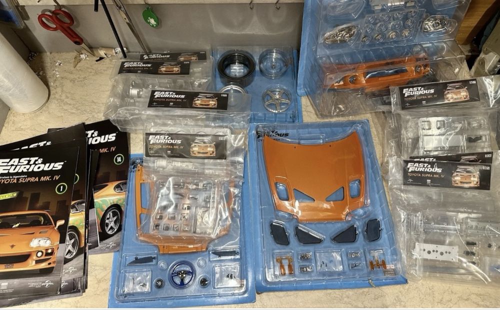 DeAgostini Toyota Supra Bryan Fast And Furious 1/8 Altaya macheta