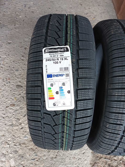 2 Нови зимни гуми 245/50 R19 Continental WinterContact TS860S* RUNFLAT