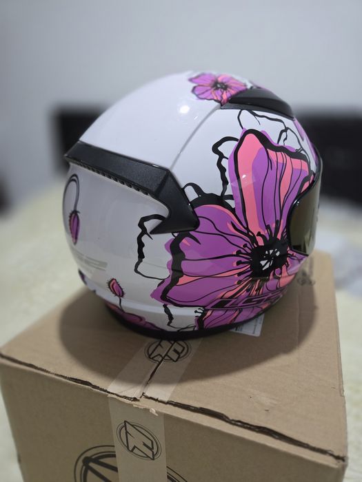 Casca moto LS2 Rapid Poppies mărime S