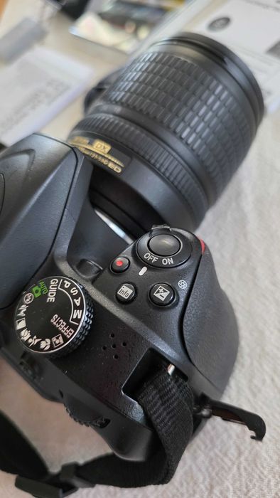 Фотоапарат Nikon D3400 + обектив Nikkor 18-105mm VR