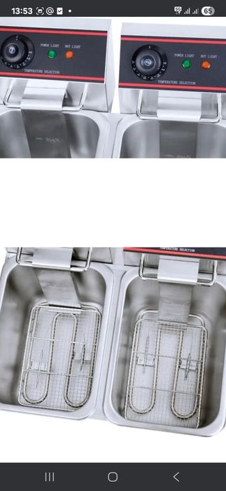 Фритюрница және пицца печка сатылады