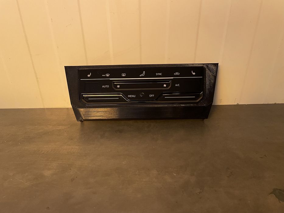 Panou clima Touch cimatronic + rama Skoda Octavia 3