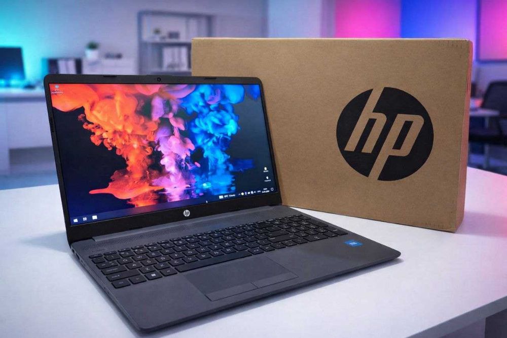 Новый ноутбук НР коробка документ