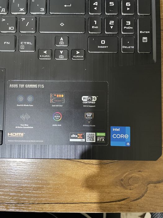 Игровой Ноутбук ASUS TUF15