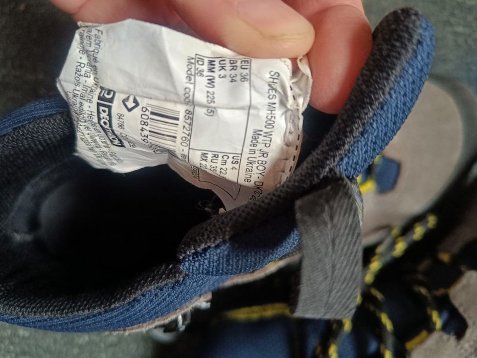 Ghete Decathlon copii 36