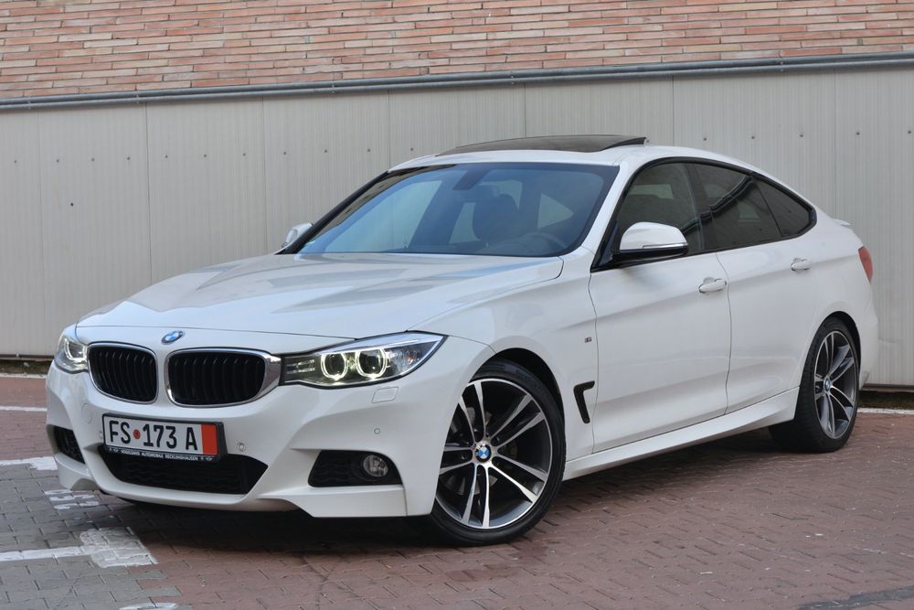 BMW seria 3 GT M Paket 320d f30 f34 184cp Panoramă Xenon încălzire head up moduri cameră automat navigație euro6 padele garanție Germania Impecabila!