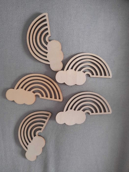 Дървена дъга за арт проекти и украса