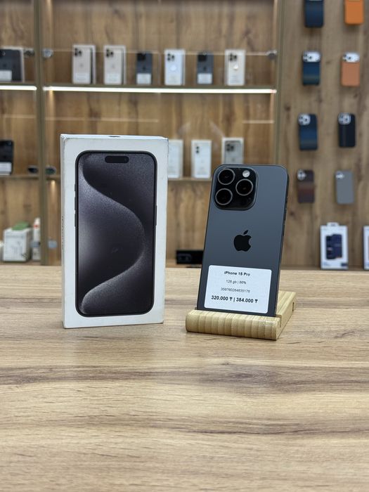 iPhone 15 Pro 128 GB 86% | iStatus Store