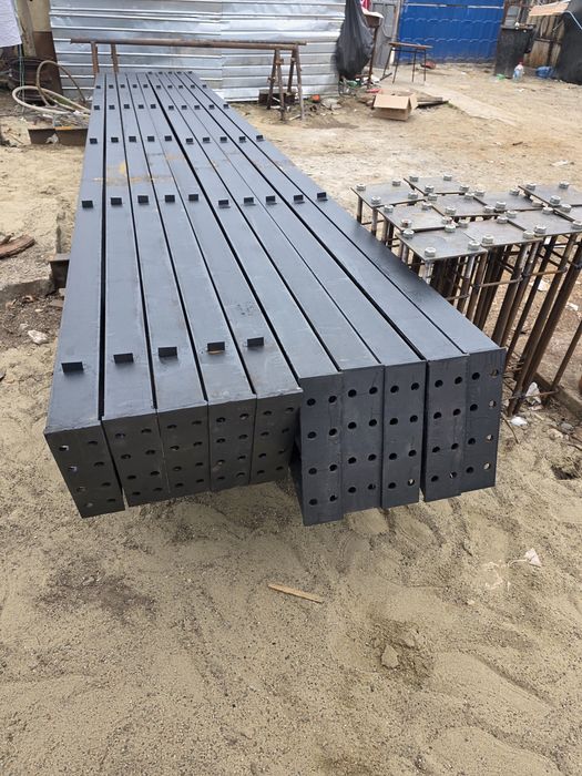 Vand structura metalica 12x20x4 din profile ipe 180