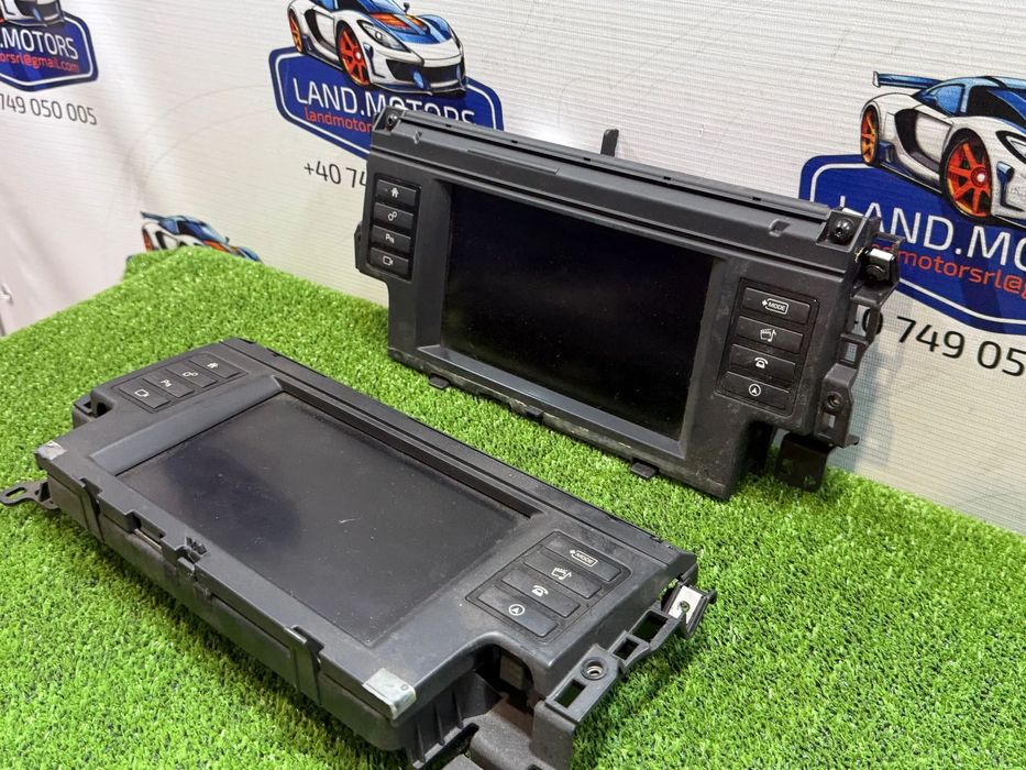 DISPLAY TACTIL NAVI / ECRAN MEDIA RADIO AUDIO (X2) JAGUAR XF (X260), XE (X760), F-Pace COD OEM FK72-19C299-AA 2015-2020