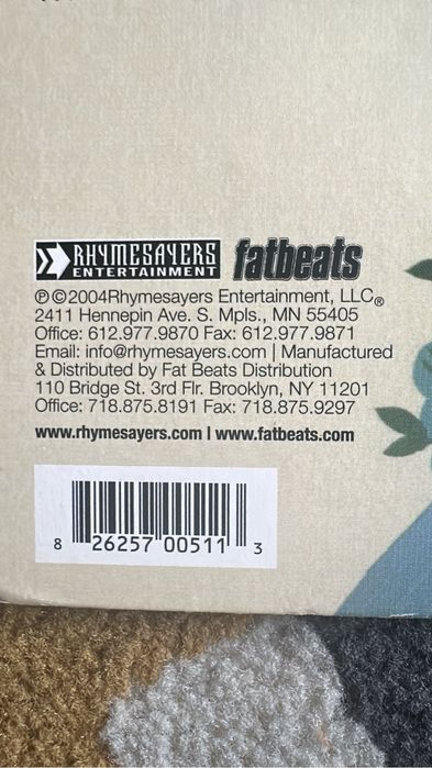 MF DOOM MM FOOD in prima presa US VG+