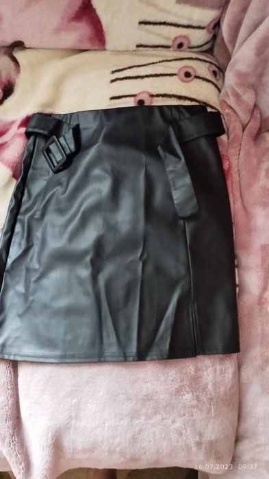 Продам юбку экокожа