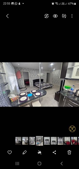 2- х комнатная квартира , посуточно