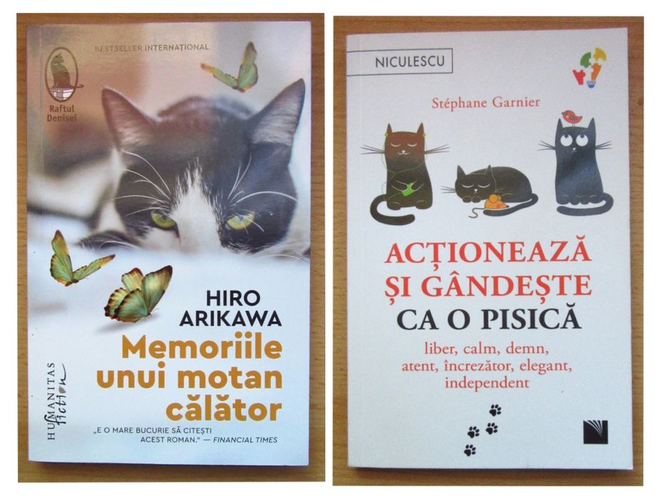 Vand carti cu pisici