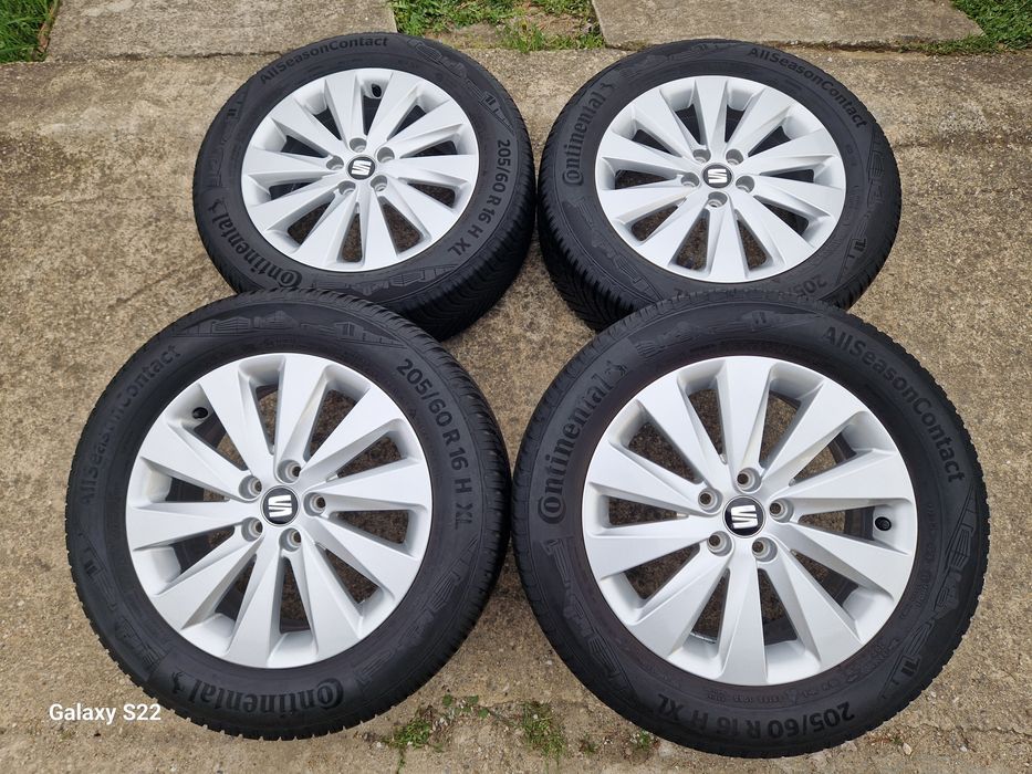 Roti/Jante Seat Arona anvelope All-season 205 60 16 Continetal