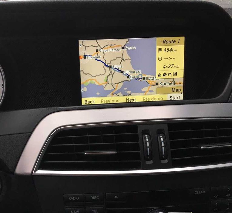 НОВО 2026 Ntg47 V25.5 Mercedes Turkish Map Ntg4.5 Карти Турция Hu45