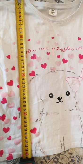 Tricou fete pt 6-7 ani . Waikiki și H&M