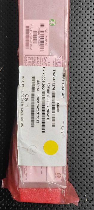 Sursă server Supermicro PWS-703P-1R 700W 1U – Hot-Swap