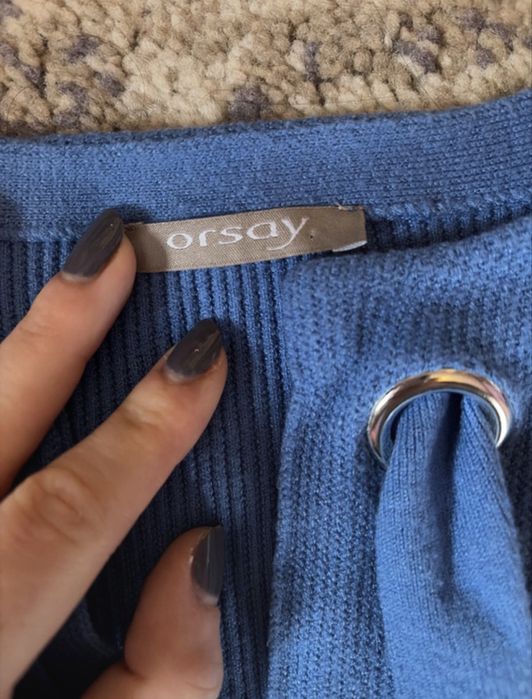 Cardigan albastru