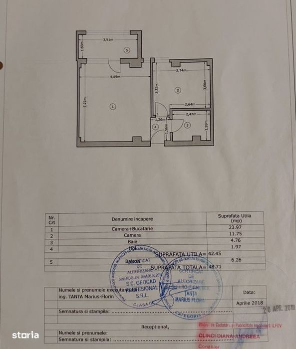 Apartament 2 camere confort 1 sporit, 49 mp, Tineretului-Chiajna
