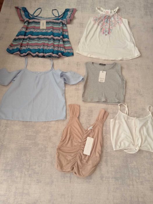 14 нови тениски и потници по 4лв. Waikiki