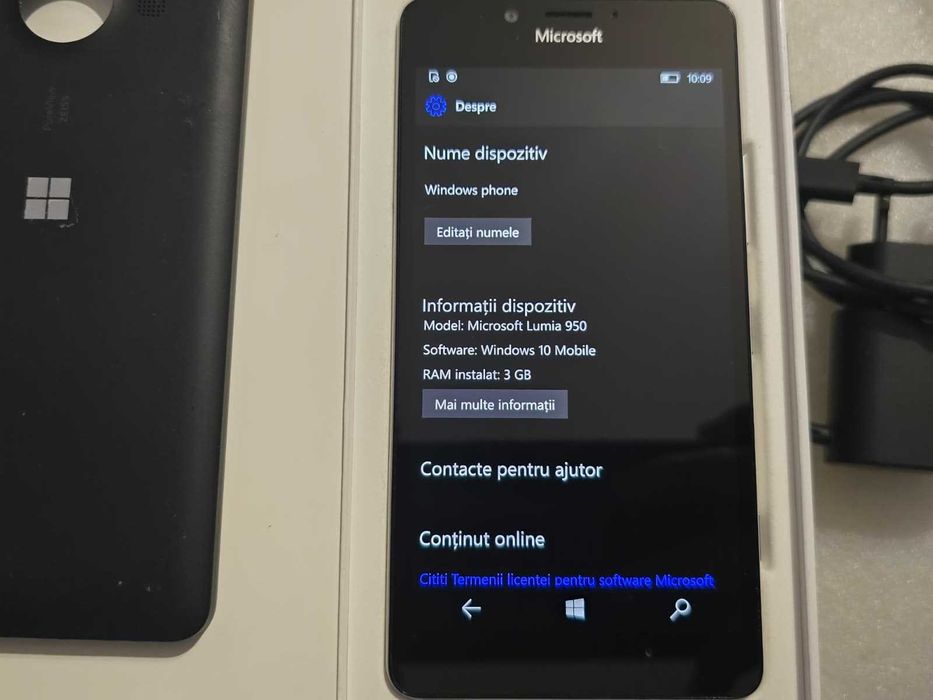 Telefon mobil Microsoft Lumia 950, 32GB, 4G, Black