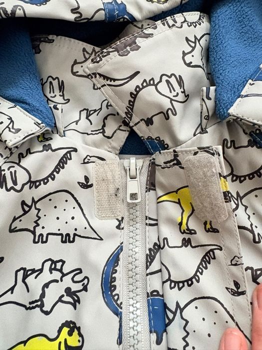 Geaca impermeabila baieti cu dinozauri, Minoti,2-3ani
