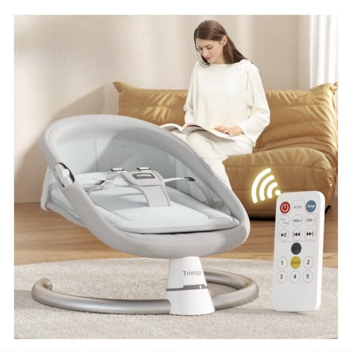 Шезлонг-качеля для укачивания