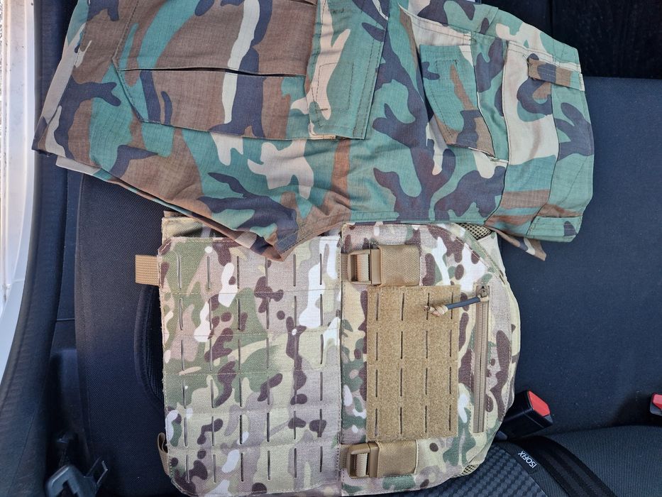 Тактически риза и панталон камуфлаж M