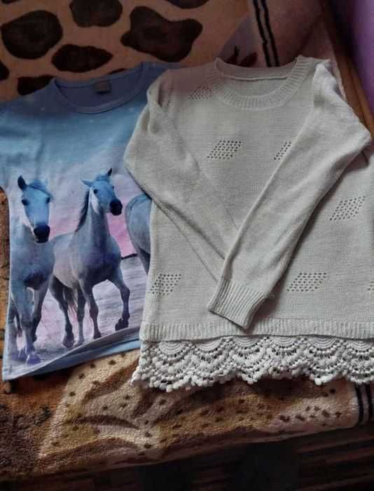 Haine set fetițe 122/128